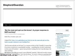 Sites similar to shepherdguardian.wordpress.com