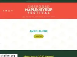 Sites similar to shepherdmaplesyrupfest.org