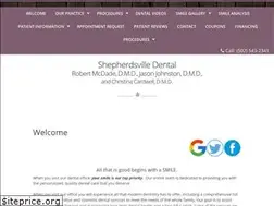 Sites similar to shepherdsvilledental.com