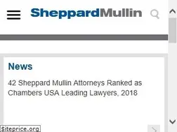 Sites similar to sheppardmullin.com