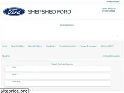 Sites similar to shepshedford.co.uk