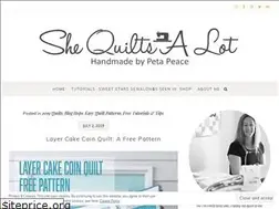 Sites similar to shequiltsalot.com