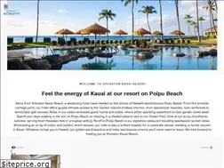 Sites similar to sheraton-kauai.com