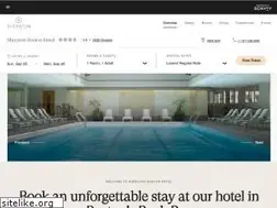 Sites similar to sheratonbostonhotel.com
