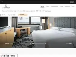 Sites similar to sheratonfrankfurtairport.com