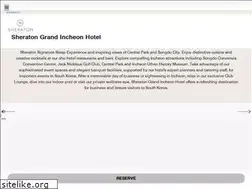 Sites similar to sheratongrandincheon.com