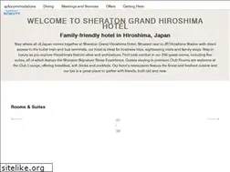 Sites similar to sheratonhiroshima.com