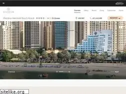 Sites similar to sheratonjumeirahbeach.com