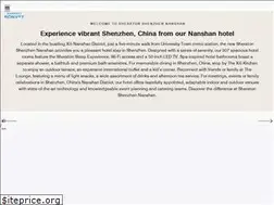 Sites similar to sheratonnanshan.com