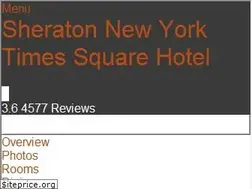 Sites similar to sheratonnewyork.com