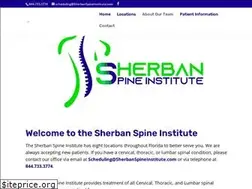 Sites similar to sherbanspineinstitute.com