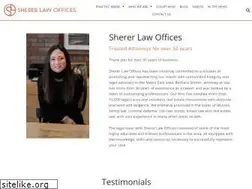 Sites similar to shererlaw.com