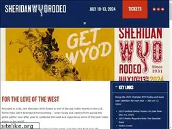 Sites similar to sheridanwyorodeo.com