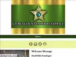 Sites similar to sheriffcitrus.org