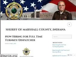 Sites similar to sheriffmarshallcounty.org