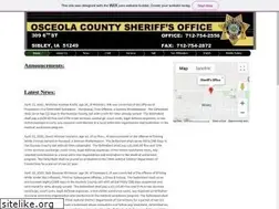 Sites similar to sheriffosceolacounty.org