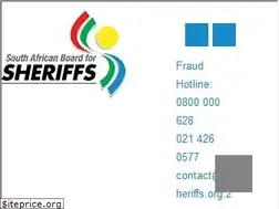 Sites similar to sheriffs.org.za