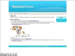 Sites similar to sherlocksoftware.org