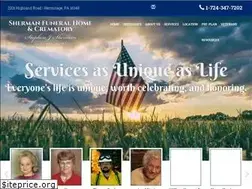 Sites similar to shermanfuneralhome.com