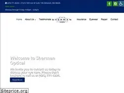 Sites similar to shermanoptical.com