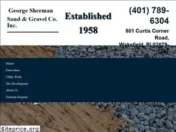 Sites similar to shermansandandgravel.com