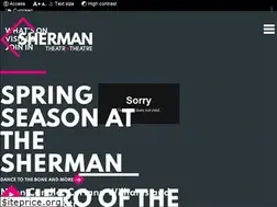 Sites similar to shermantheatre.co.uk