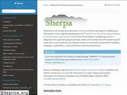 Sites similar to sherpa.readthedocs.io