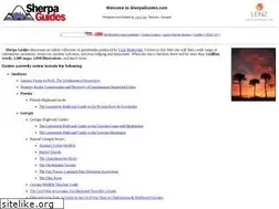 Sites similar to sherpaguides.com