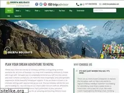 Sites similar to sherpaholidays.net