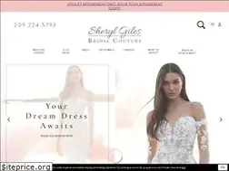 Sites similar to sherylgilesbridal.com