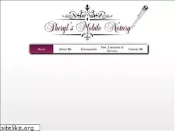 Sites similar to sherylsmobilenotary.com