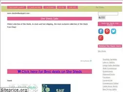 Sites similar to sheshedbackyard.com