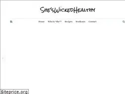 Sites similar to sheswickedhealthy.com