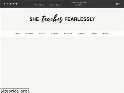 Sites similar to sheteachesfearlessly.com