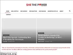 Sites similar to shethepower.in