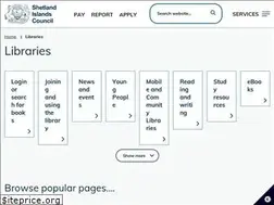 Sites similar to shetland-library.gov.uk