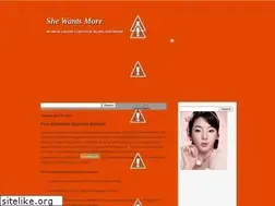 Sites similar to shewantsmore.blogspot.com