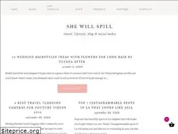 Sites similar to shewillspill.com