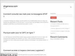 Sites similar to shgeneva.com