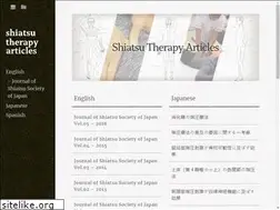 Sites similar to shiatsutherapy.org