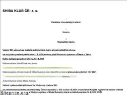 Sites similar to shiba-klub.cz