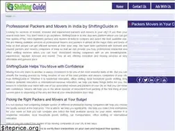 Sites similar to shiftingguide.in