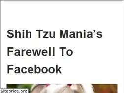 Sites similar to shihtzumania.com