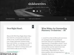 Sites similar to shikhawrites.wordpress.com