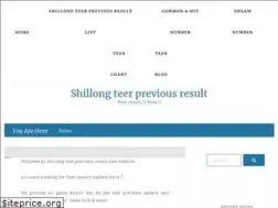Sites similar to shillongteerpreviousresult.com