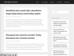 Sites similar to shillongteerresults.in