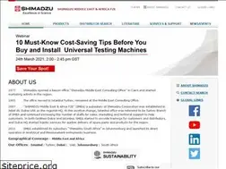 Sites similar to shimadzumea.com