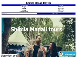 Sites similar to shimlamanalipackage.com