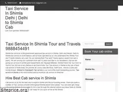 Sites similar to shimlataxiservices.in