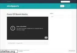 Sites similar to shindigzparty.wordpress.com